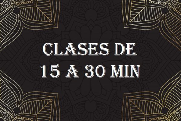 Clases de 15 a 30min