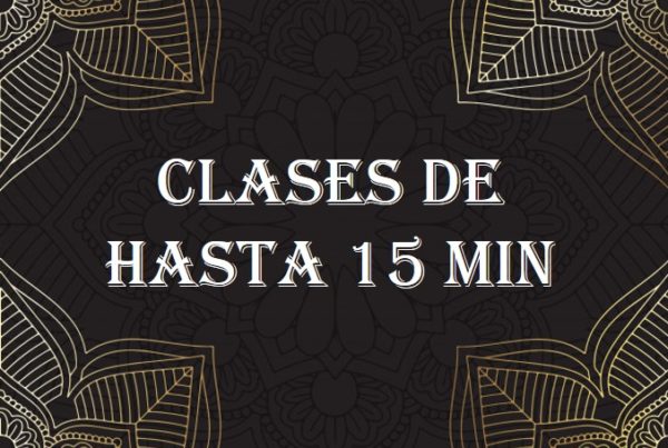Clases hasta 15min