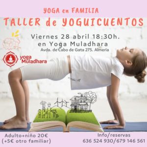 Taller de Yoga en Familia en Almeria. Yoga Niños, Yoguicuentos