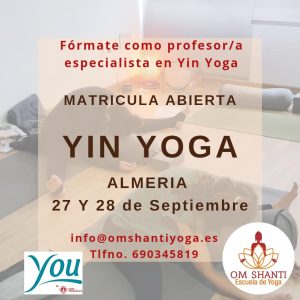 formacion yin yoga almeria